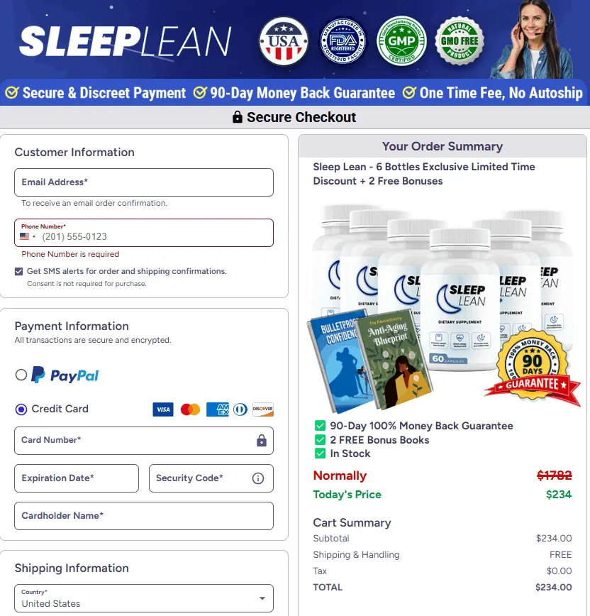 sleep lean supplement